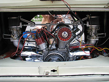 1958 VW Bus Air-Cooled Engine