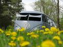 1959 VW Double Door Panel Van Front Safari Windows