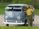 1959 VW Double Door Panel Van and John Snell