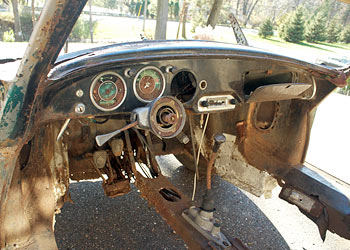 1960 Porsche 356B Interior