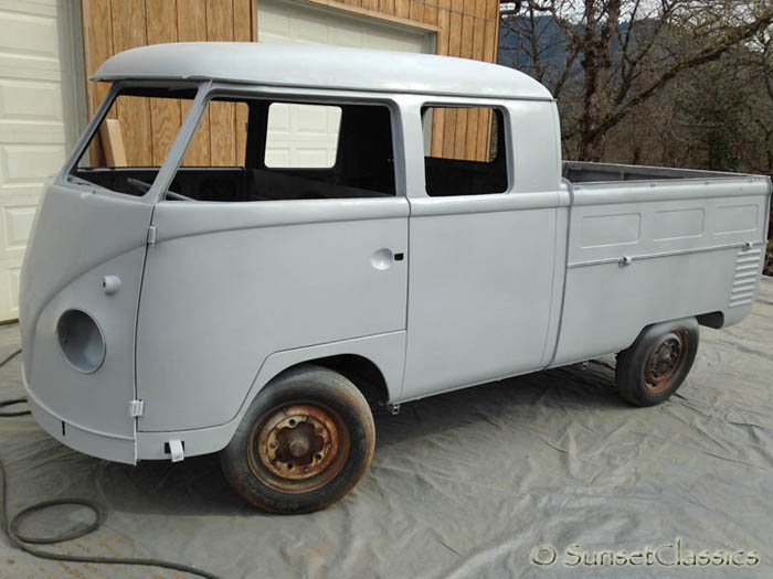 Ontevreden opvoeder opgraven 1960 VW Double Cab for Sale