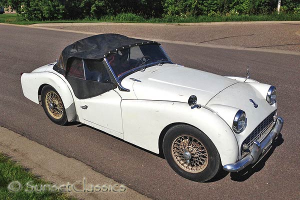 1961 Triumph TR3A Top Up