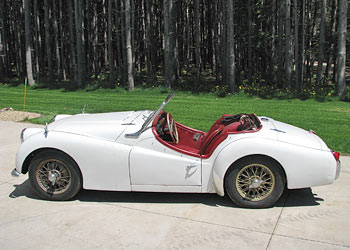 1961 Triumph TR3A Drivers Side