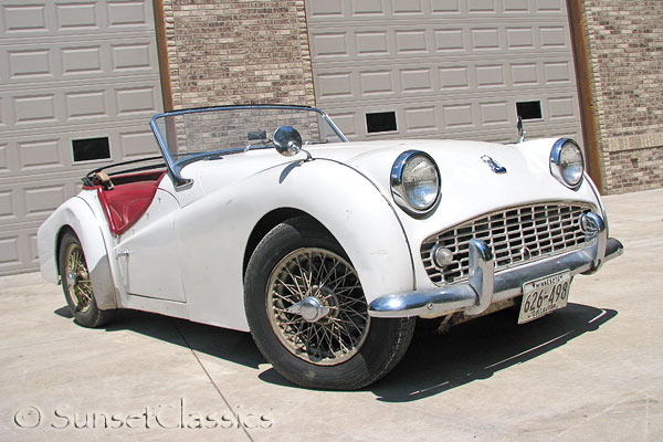 1961 Triumph TR3A for sale