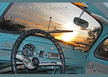 1962 VW Beetle Interior