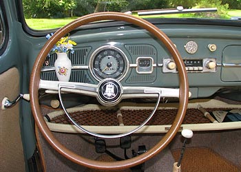 1962 Sunroof Beetle Interior