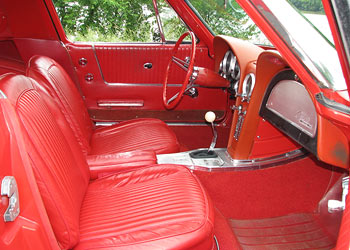 1963 Corvette Stingray Interior