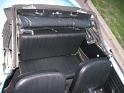 1964 VW Karmann Ghia Convertible Back Seats