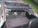 1964 VW Karmann Ghia Convertible Back Seats