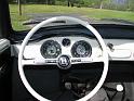 1964 VW Karmann Ghia Convertible Interior