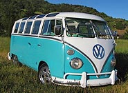 1965 21 Window Deluxe VW Microbus