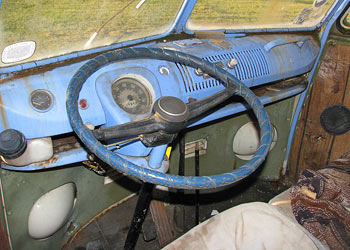 1965 VW Kombi Bus Interior