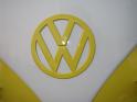 1966 Bench Seat VW Bus Close-Up VW Emblem