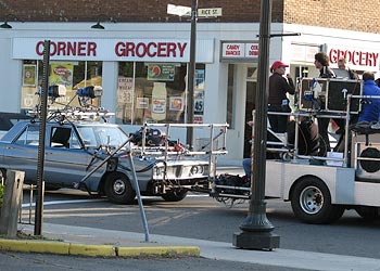 Coen Brothers A Serious Man Movie Shoot