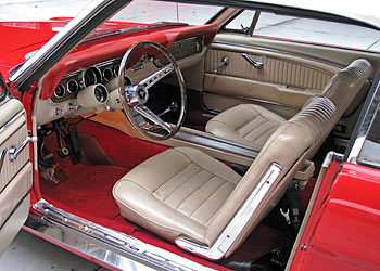 1966 Ford Mustang Convertible Interior