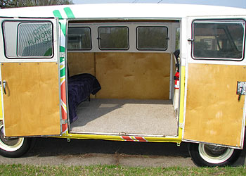 Mello Yello Promo 1966 Walk Through VW Bus Interior