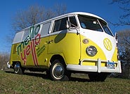 1966 Mello Yello VW Walk Through Bus