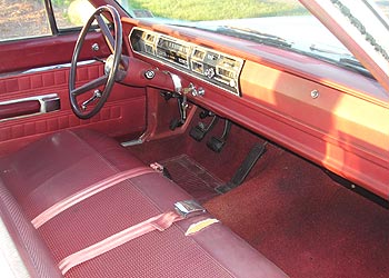 1967 Dodge Coronet Station Wagon Interior