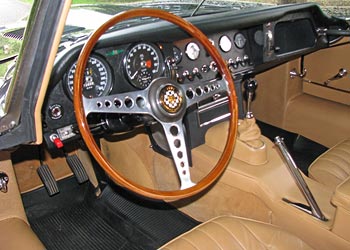 1967 Jaguar E-Type Interior