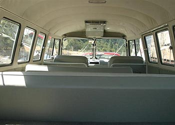 1967 VW Deluxe Microbus Interior