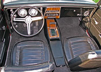 1968 Camaro SS Convertible Interior