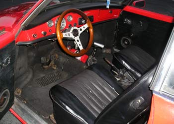 1968 VW Karmann Ghia Interior