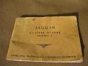 1969 Jaguar XKE Roadster Owners Manual