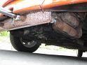 1970 VW Beetle Convertible Undercarriage