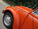 1970 VW Beetle Convertible Close-Up