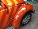 1970 VW Beetle Convertible Close-Up