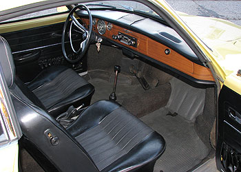 1970 Karmann Ghia Interior