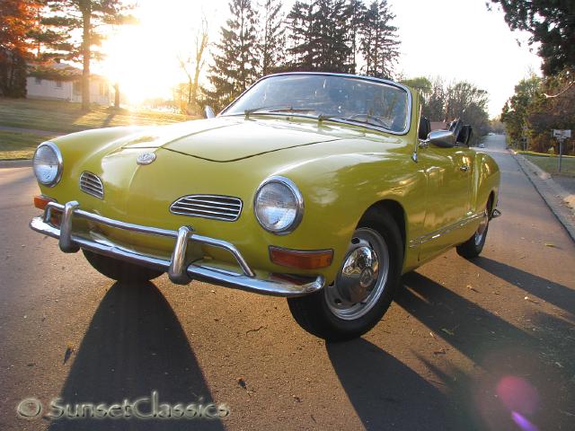 1971 VW Karmann Ghia Convertible for Sale