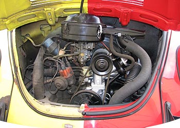 1971 VW Beetle Interior