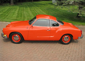 1972 VW Karmann Ghia Drivers Side