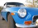 1972 MGB Convertible close-up