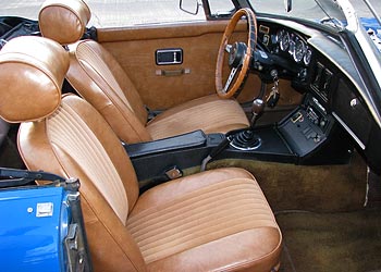 1972 MGB Convertible Interior