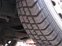 1972 VW Super Beetle Convertible Close-Up Tire