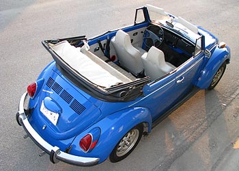 1972 VW Super Beetle Convertible