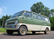 1973 Ford Econoline E200 Supervan Turtle Top Camper