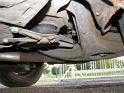 1973 Mercedes Benz 450 SL undercarriage
