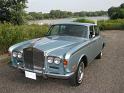 classic blue rolls royce silver shadow