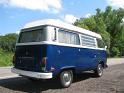 1974 Pop-Top Camper VW Bus Passenger Side Rear