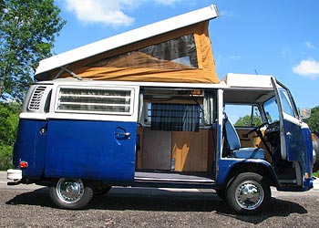 1974 Vw Bus Pop Top Camper For Sale