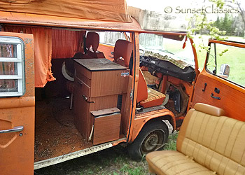 1974 VW Westfalia Camper Bus Photo Gallery