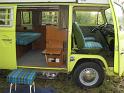 1974 VW Westfalia Bus Interior