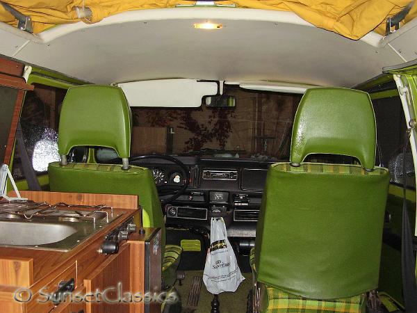 1976 Vw Westfalia Camper Bus Interior Gallery 1976 Vw