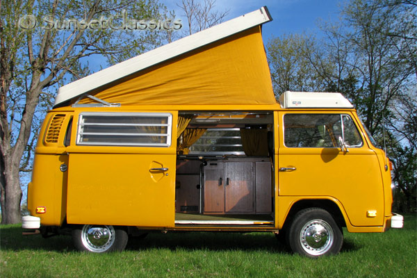 volkswagen pop up camper