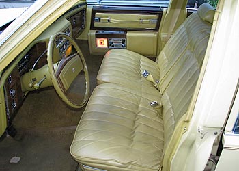 1977 Cadillac Sedan DeVille Interior