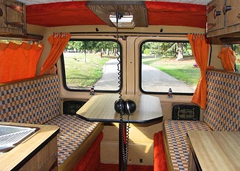 1977 Ford Conversion Van Interior