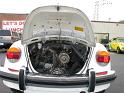 1977 VW Super Beetle Convertible Engine